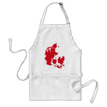 Denmark Map Apron