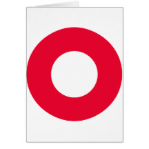 Denmark Roundel Greeting Cards