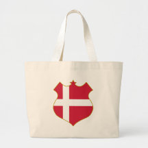 Denmark-shield.png Canvas Bags