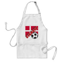 DENMARK World Soccer Fan Tshirts Aprons
