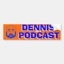 Dennis a un Podcast - l'adhésif pour pare-chocs, o Autocollants Pour Voiture