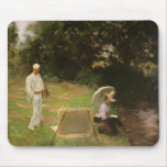 Dennis Miller Bunker Painting at Calcot by Sargent