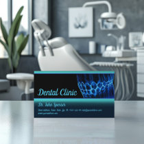 Dental art business card