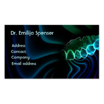 Dental art business card