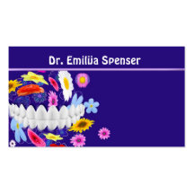 Dental art business card template
