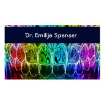Dental art business card template