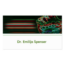 Dental art business cards