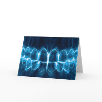 Dental art greeting card