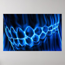 Dental art poster