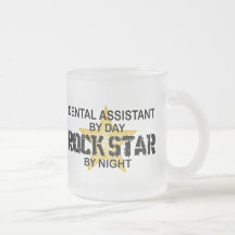 Dental Assistant Rock Star Coffee Mugs