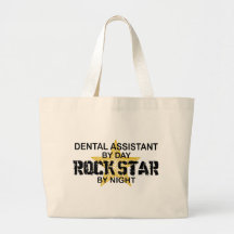 Dental Assistant Rock Star Tote Bag