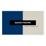 Dental Assistant - Simple Elegant Stylish Business Card Template