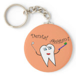 Dental Assistant T-shirts and Gifts Keychain