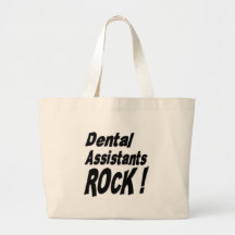 Dental Assistants Rock! Tote Bag