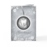 Dental Christmas Card Silver