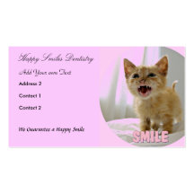 Dental Dentist Hygienist business card