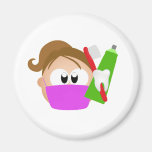 Dental Hygenist Refrigerator Magnets