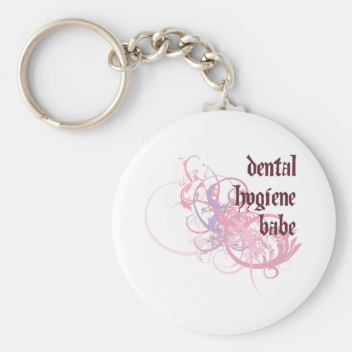 Dental Hygiene Babe Key Chain