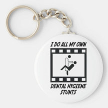Dental Hygiene Stunts Keychains