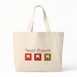 Dental Hygienist Gifts, 3 Teeth Design Canvas Bags