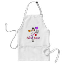 Dental Hygienist Gifts Adorable Hearts Design Aprons