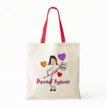 Dental Hygienist Gifts Adorable Hearts Design Bags