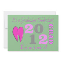 Dental Hygienist Graduation Invitations