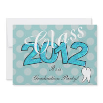 Dental Hygienist Graduation Party Invitations 2012