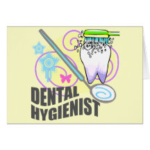 Dental Hygienist Greeting Card