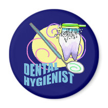 Dental Hygienist Fridge Magnet