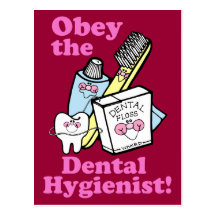 Dental Hygienist Post Cards
