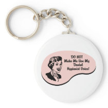 Dental Hygienist Voice Keychain
