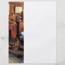 Dental Office With Drill Full Color Flyer