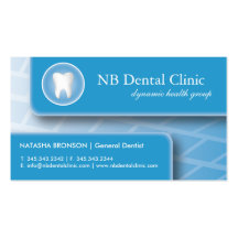 Dental / Orthopedist Business Cards