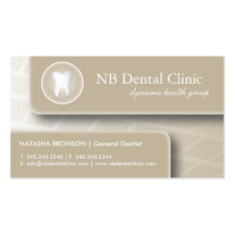 Dental / Orthopedist Business Cards