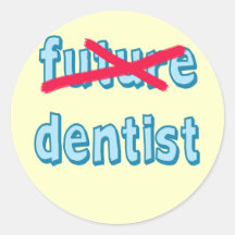Dental School Grad Products Sticker