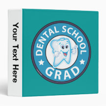 Dental School Graduation Vinyl Binders