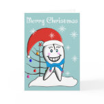 Dentist Christmas Toot CardsWith Tooth Decorations