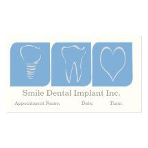 Dentist Dental Implant Business Card