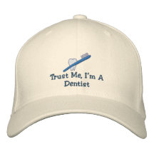 Dentist Hats - Customizable Embroidered Baseball Caps
