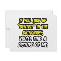 Dentist In Dictionary...My Picture