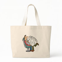 Dentist Open Wide Tote Bags