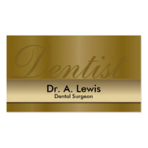 Dentist Orthodontist Appointment Business Card