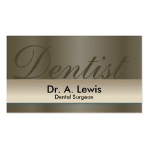 Dentist Orthodontist Appointment Business Card