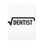 dentist root post cards
