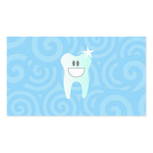 Dentist Tooth Business Cards