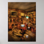 Dentiste - le bureau de dentiste + poster