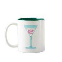 Dentures False Teeth Martini Mug