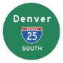 Denver 25 stickers