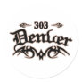 Denver 303 round stickers